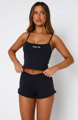 Love Matters Pyjama Top Navy