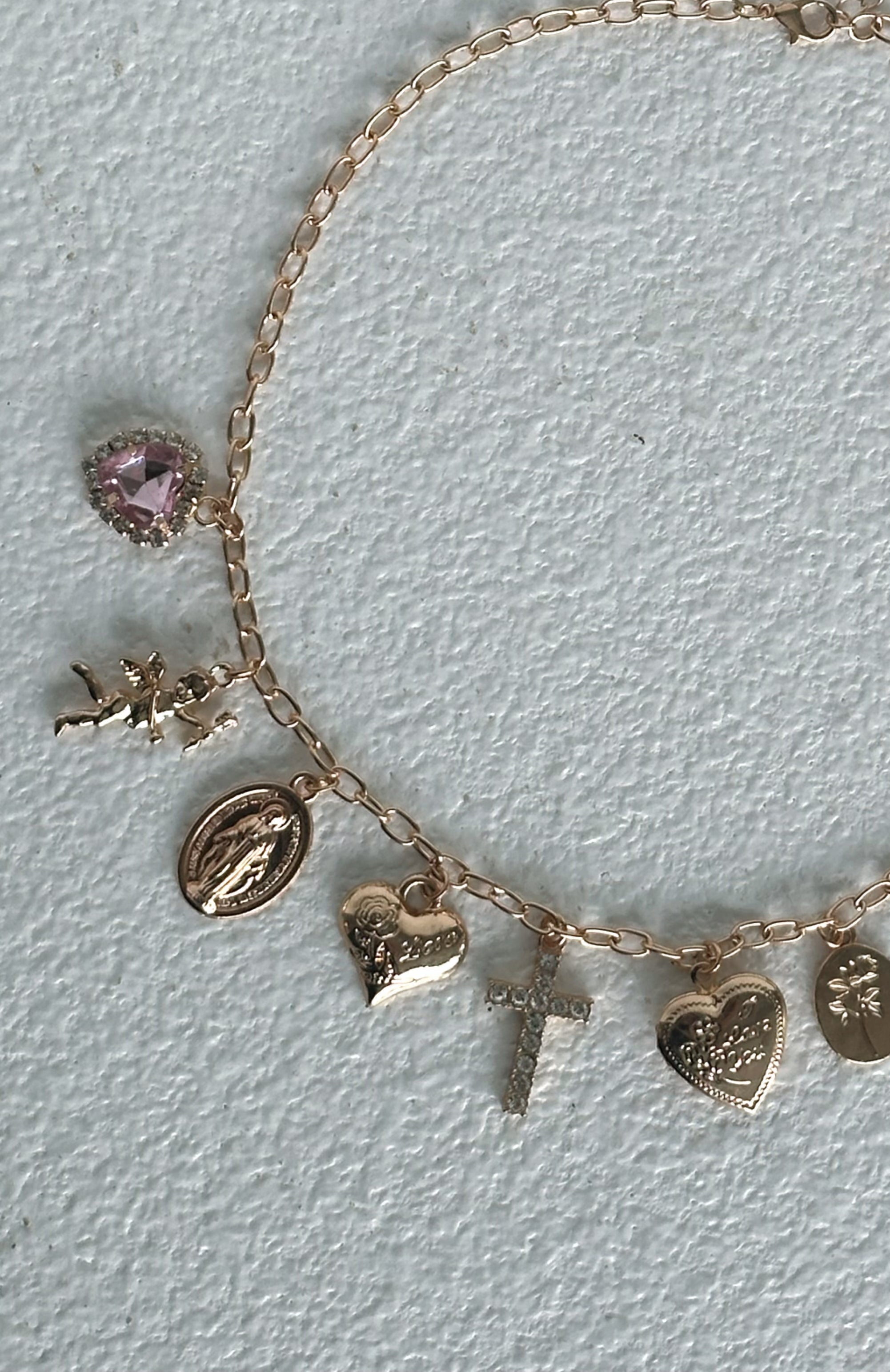 Nixie Necklace Gold