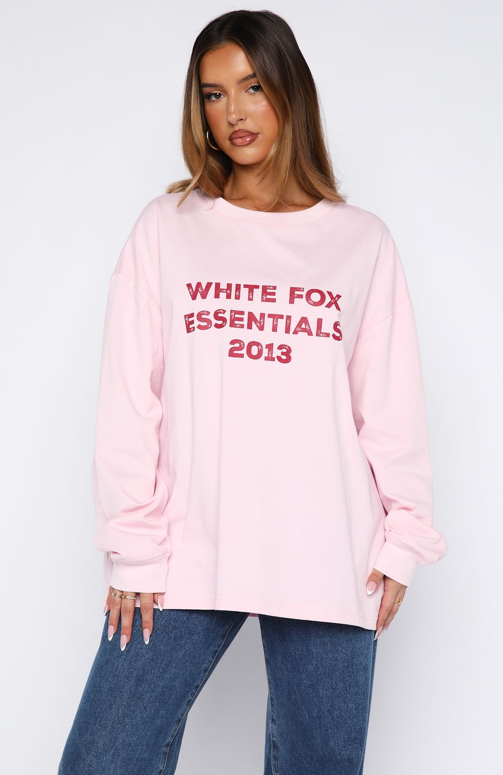 Feel The Vibe Long Sleeve Tee Posy