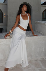 Sunbliss Maxi Skirt White