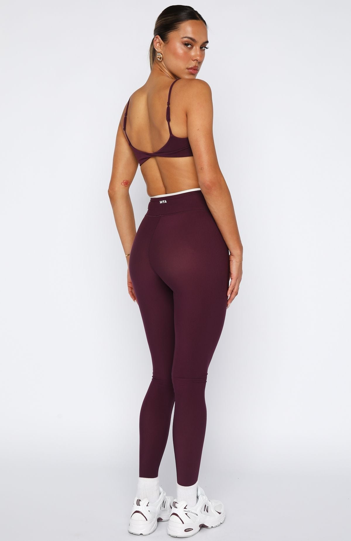 Form Leggings Plum/Cream