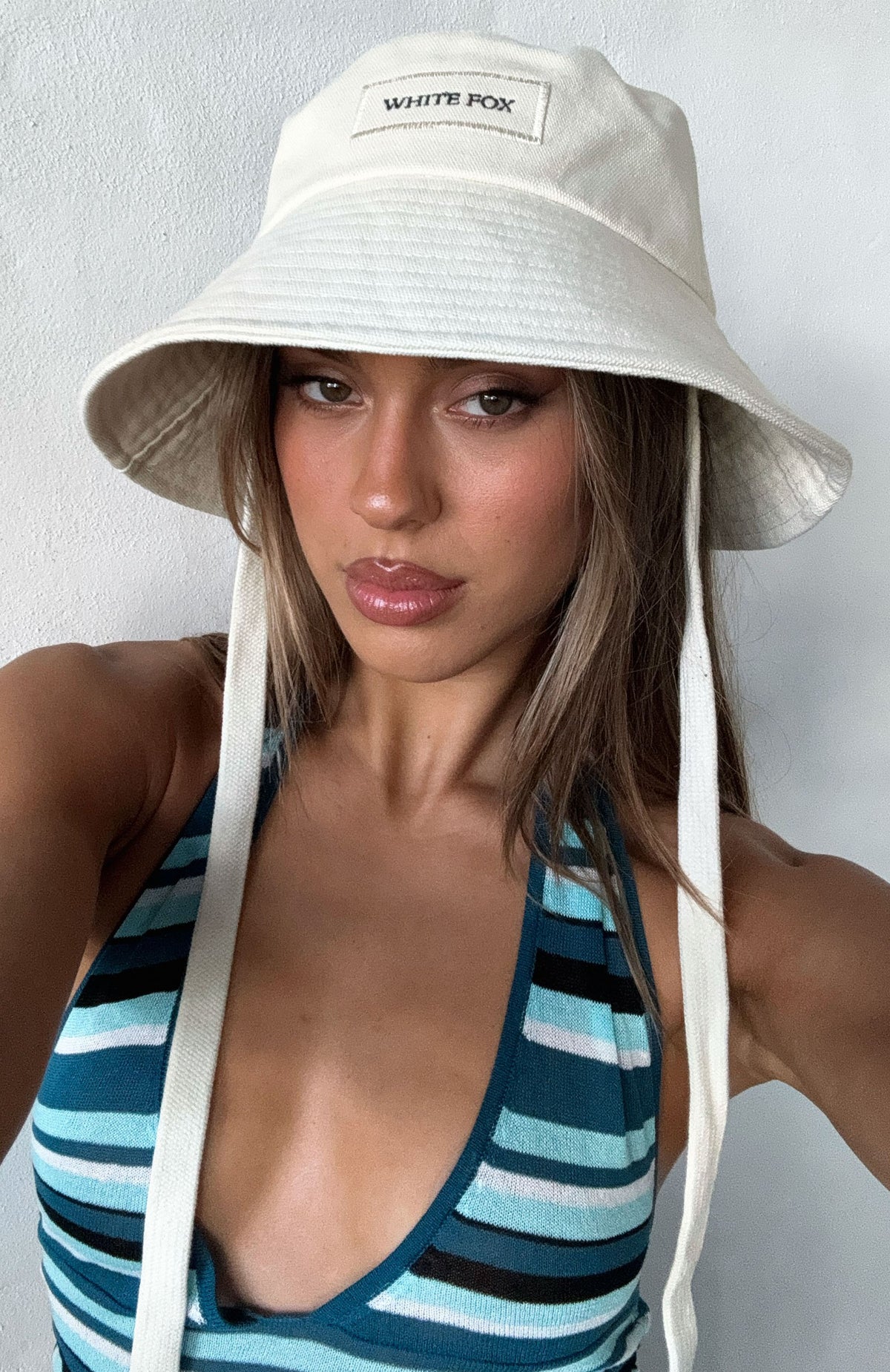 Belle Bucket Hat Cream