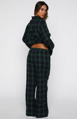 That Time Of Year Pyjama Pants Green/Navy