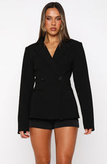 Fix Up Look Sharp Blazer Black