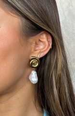 Sage Earrings Gold