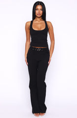 Party Of One Pants Black