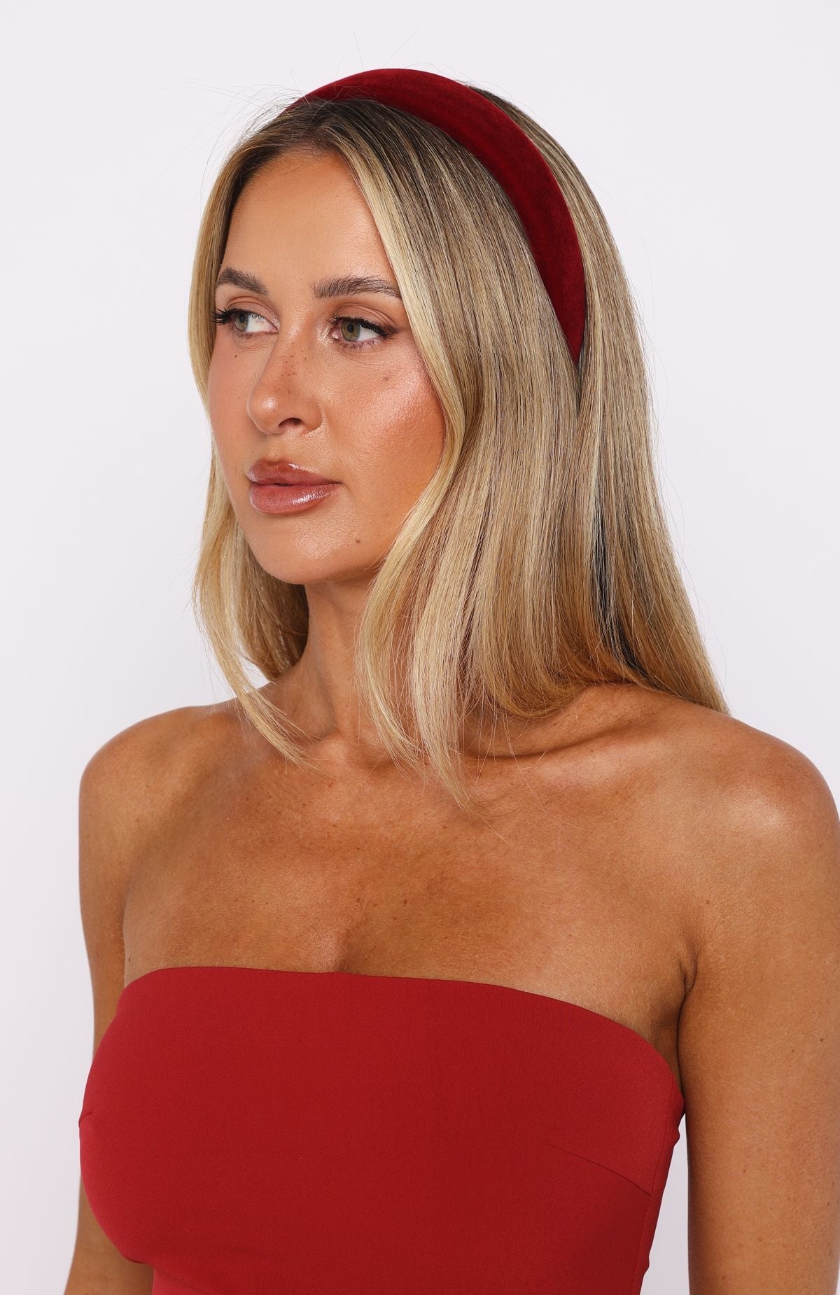 Libbi Headband Burgundy