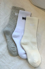 My Peace Socks Set White/Cream/Oatmeal