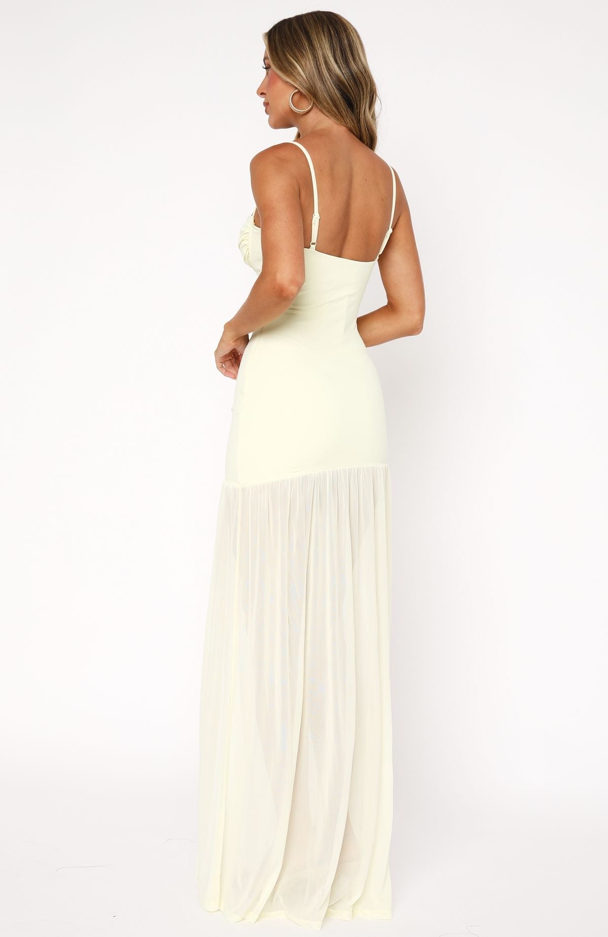 True Love Maxi Dress Lemon