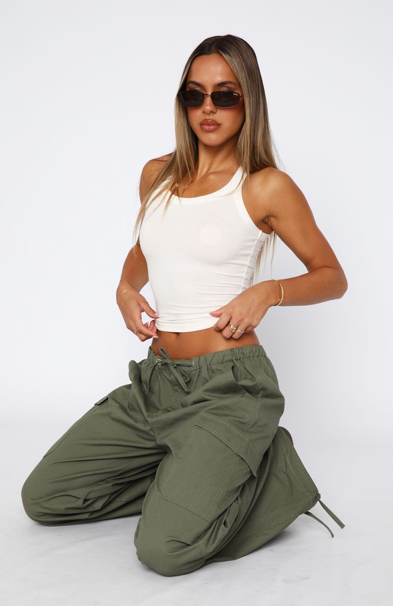 Commodity Parachute Pants Khaki