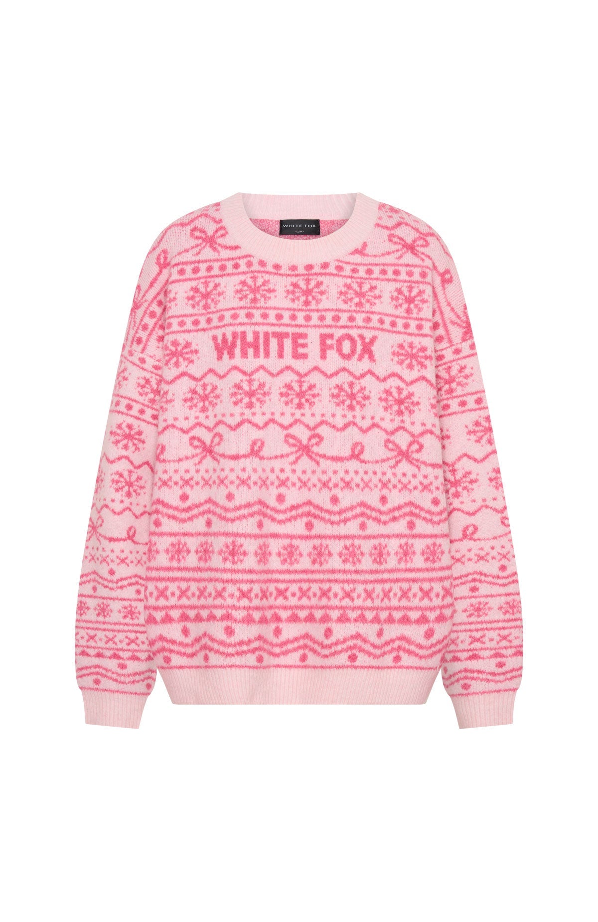 Arctic Fire Knit Sweater Baby Pink