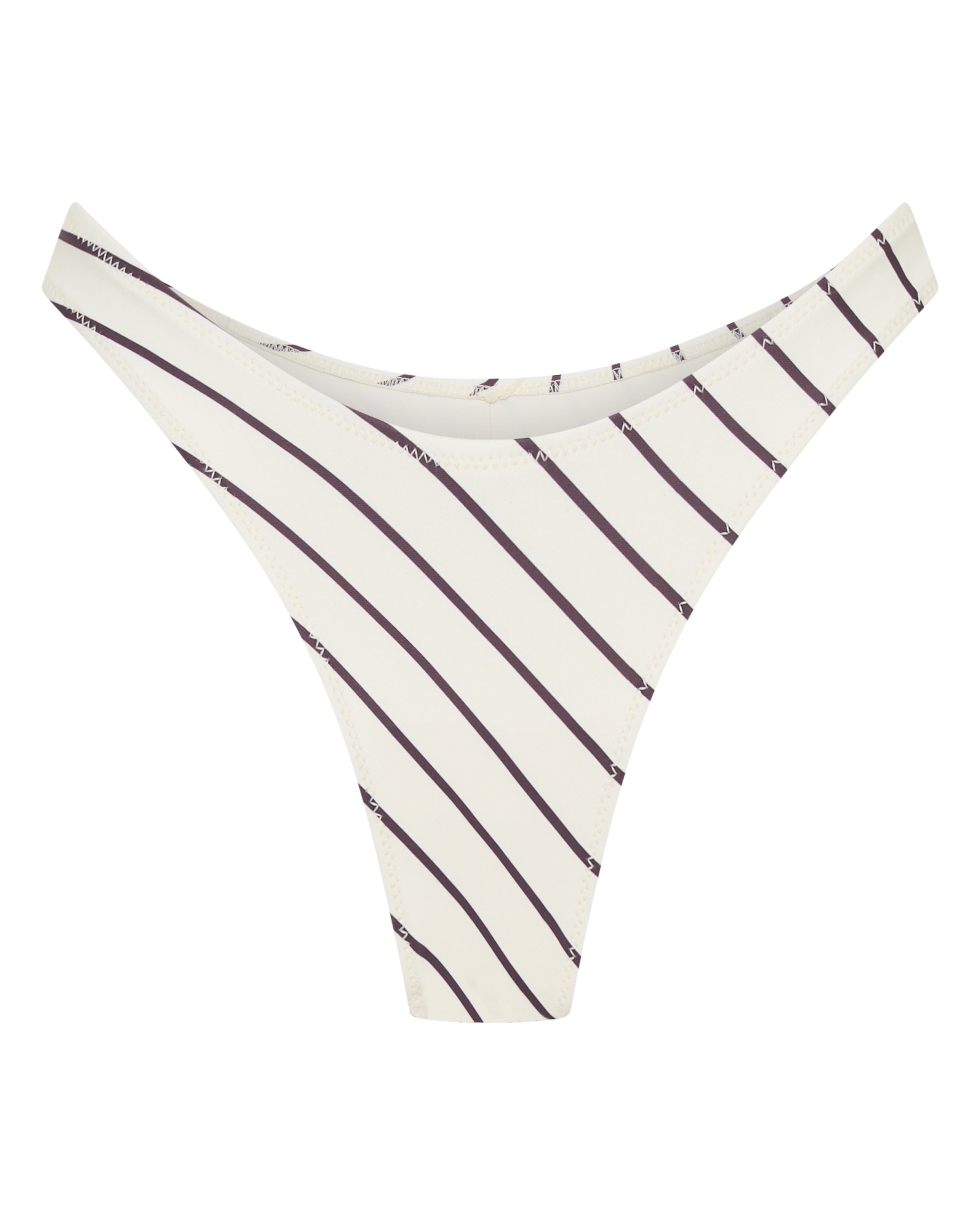 Belmont Bottoms Cream/Choc Stripe