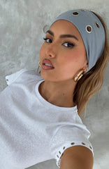 Bronwyn Headband Grey