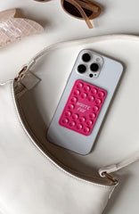 Calling My Cellular Phone Grip Pink