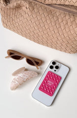 Calling My Cellular Phone Grip Pink