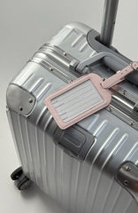 Checked In Luggage Tag Baby Pink