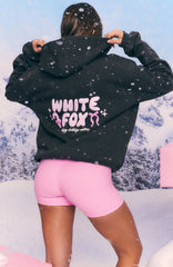 Christmas Feeling Oversized Hoodie Charcoal