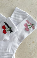 Club 14 Trinity 2 Pack Socks White