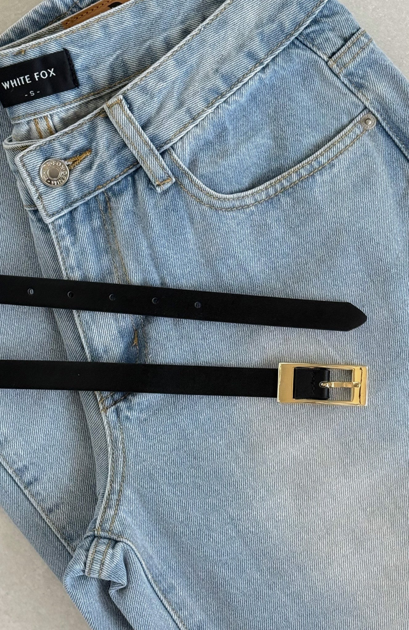 Corbett Belt Black/Gold