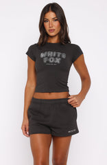 Forever Is Ours Lounge Shorts Charcoal