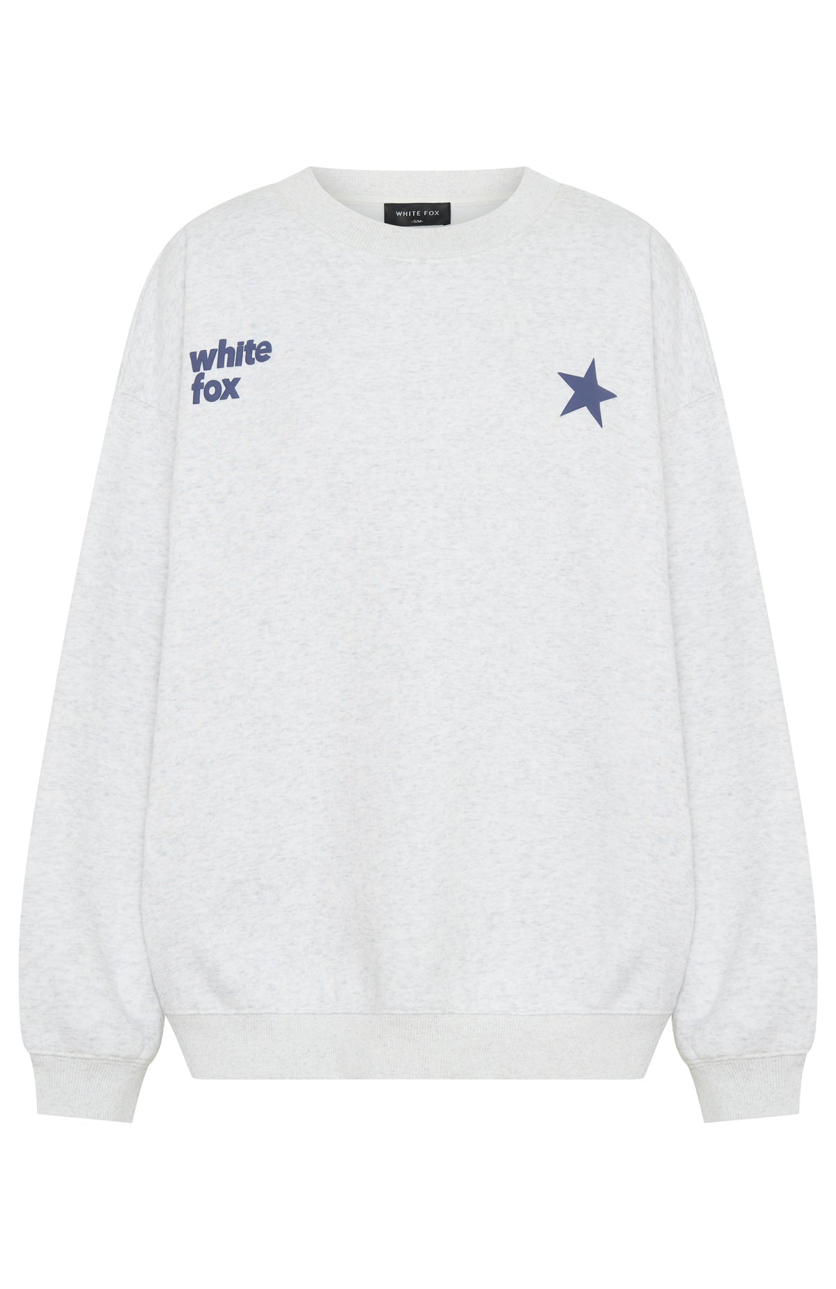 From The Archives Freya Oversized Sweater Grey Marle