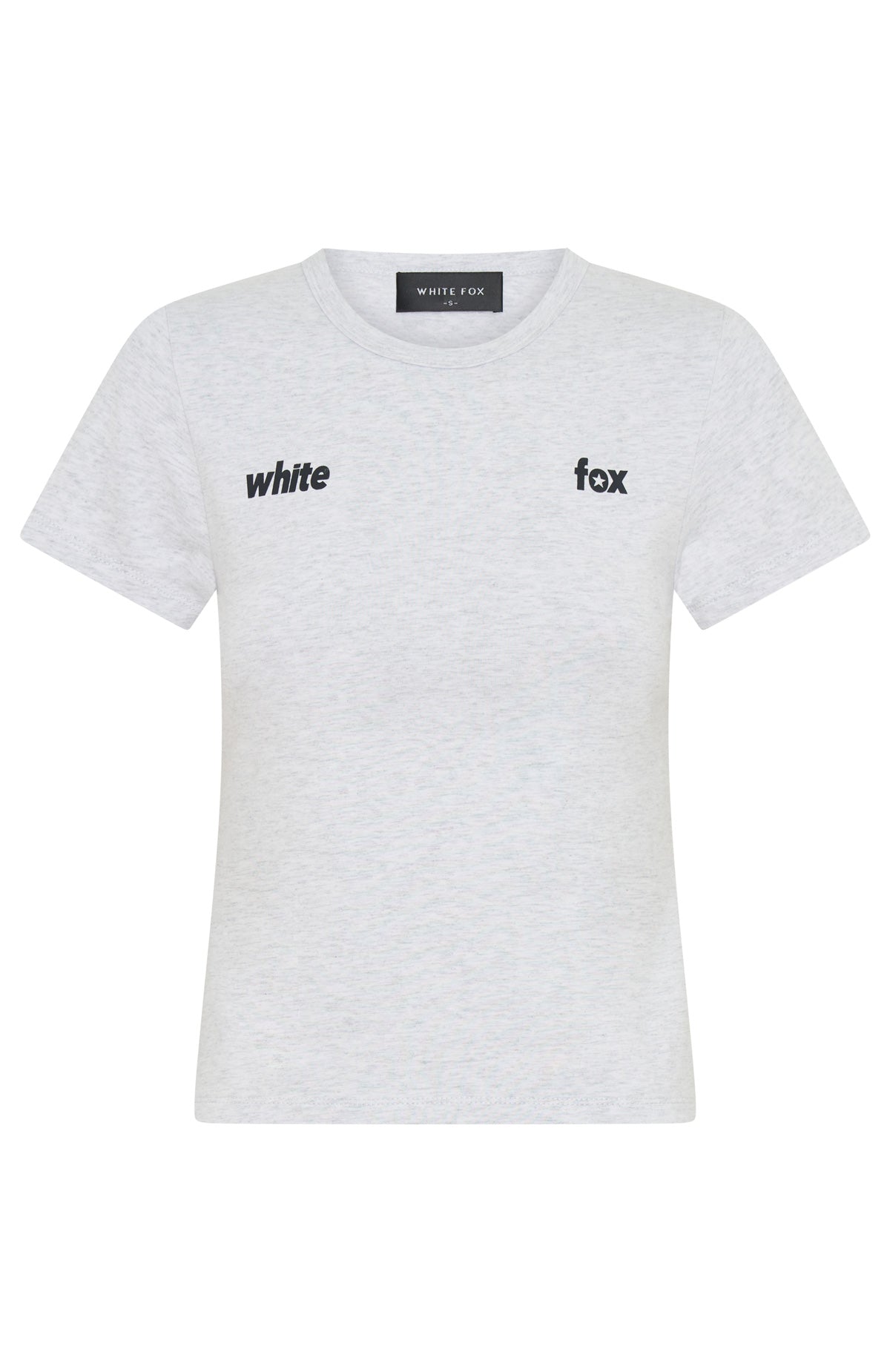 From The Archives Gigi Baby Tee Grey Marle