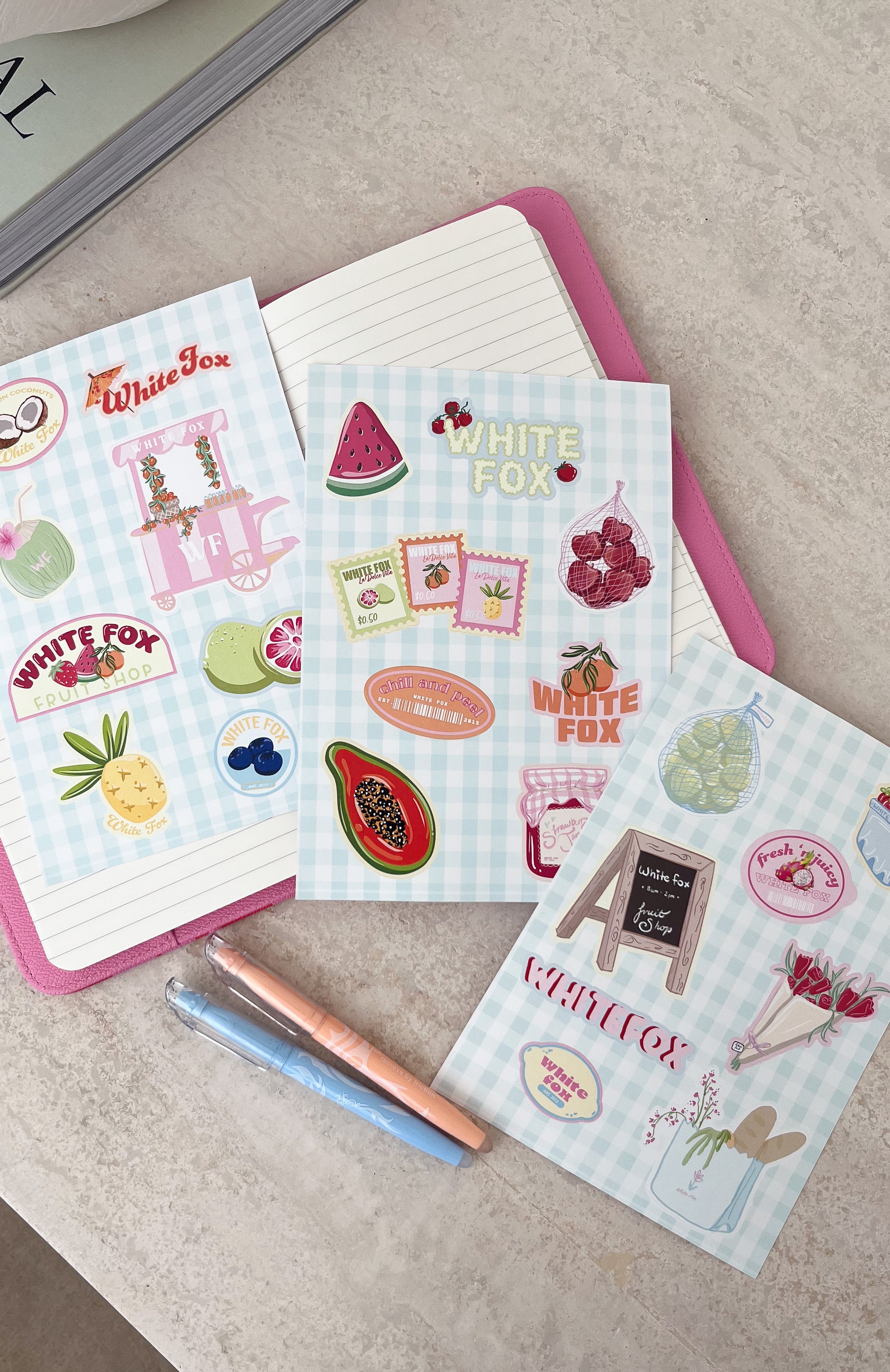 Fruit Shop Sticker Pack Multi