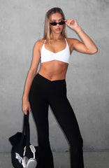 Fusion Sports Bra White