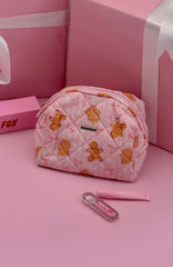 Getting Ready Cosmetic Bag Gingerbread Twist