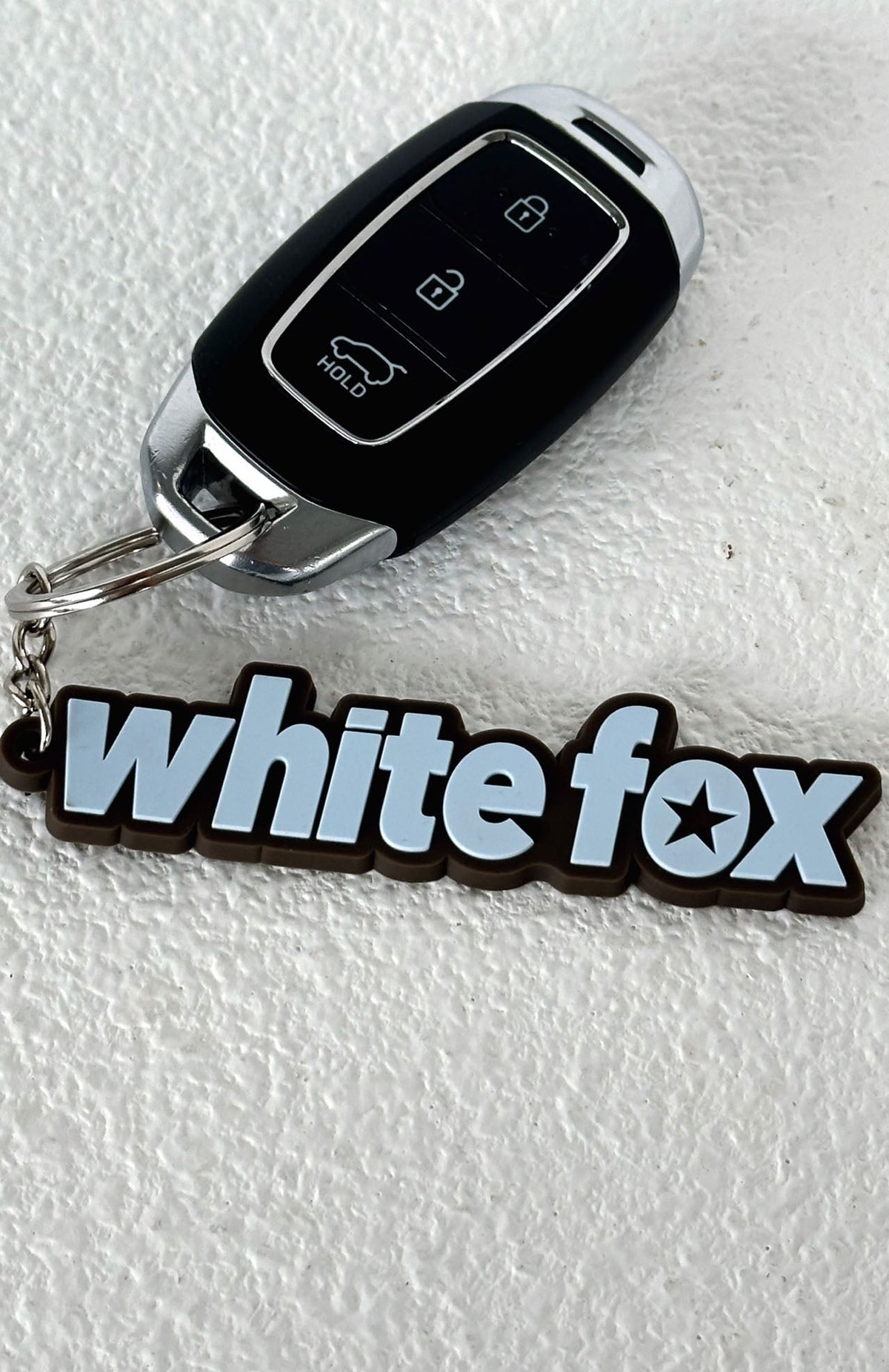 From The Archives Gigi Keychain Chocolate/Baby Blue