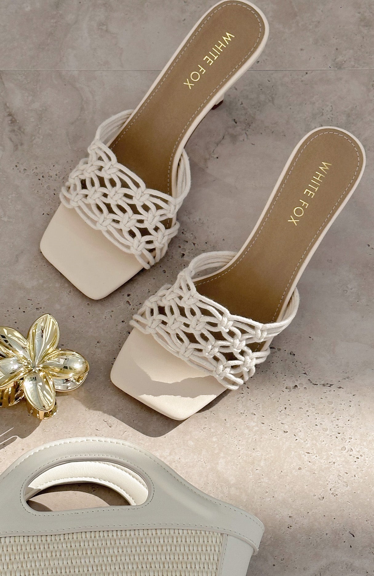 Kaylani Mules Cream