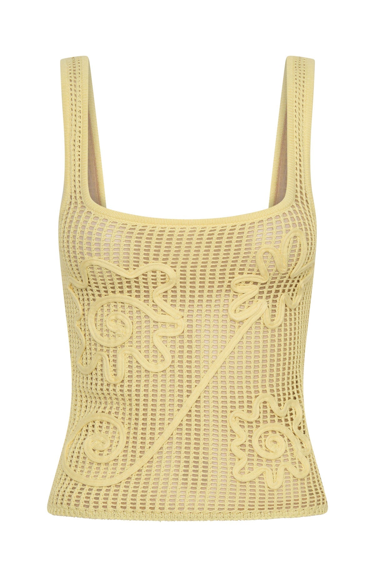 Living Loud Knit Top Lemon