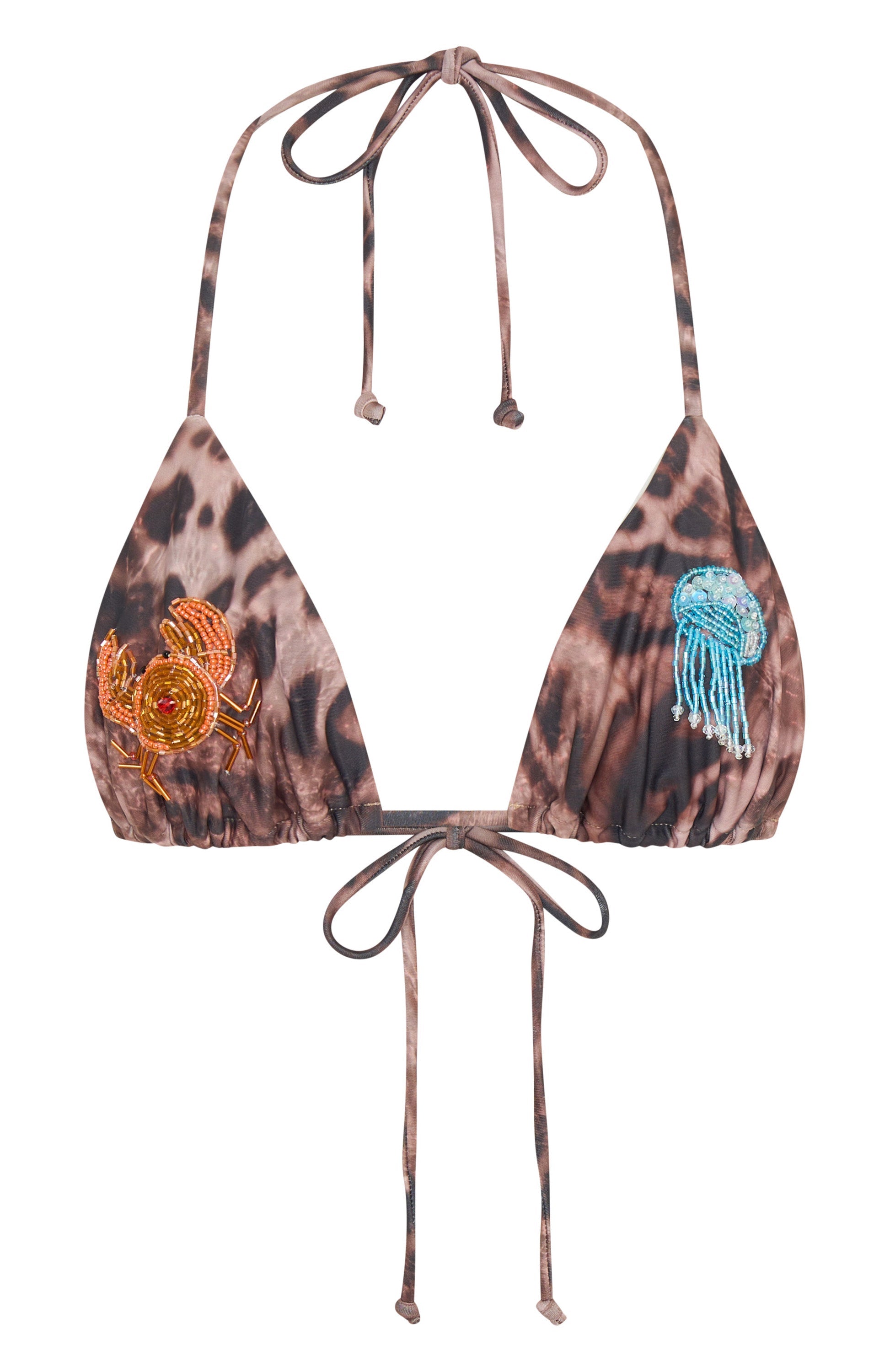 Ophelia Bikini Top The Wild Print