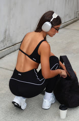 Strive Sports Bra Black/White