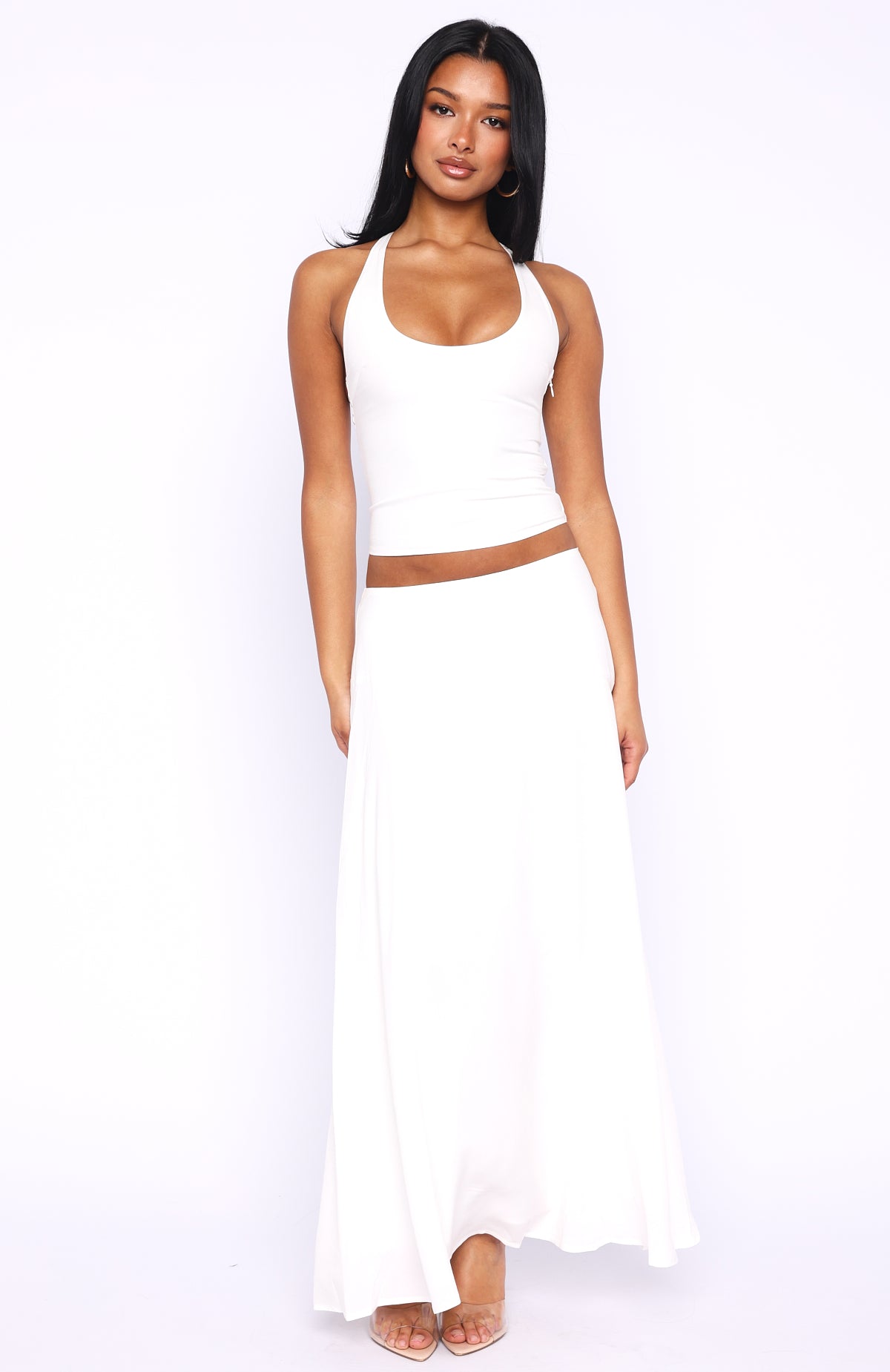 Sunbliss Halter Top White