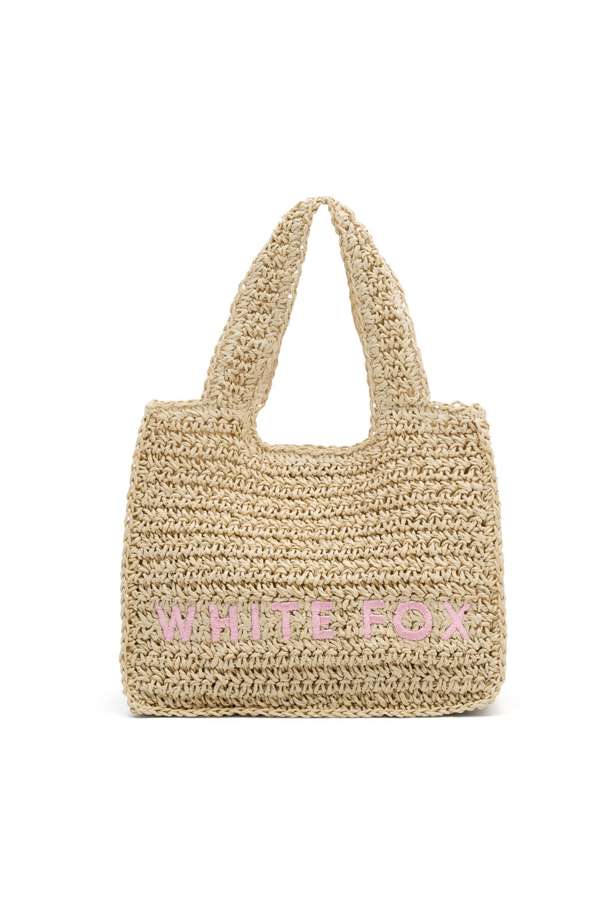 Tyrus Small Top Handle Bag Natural/Baby Pink