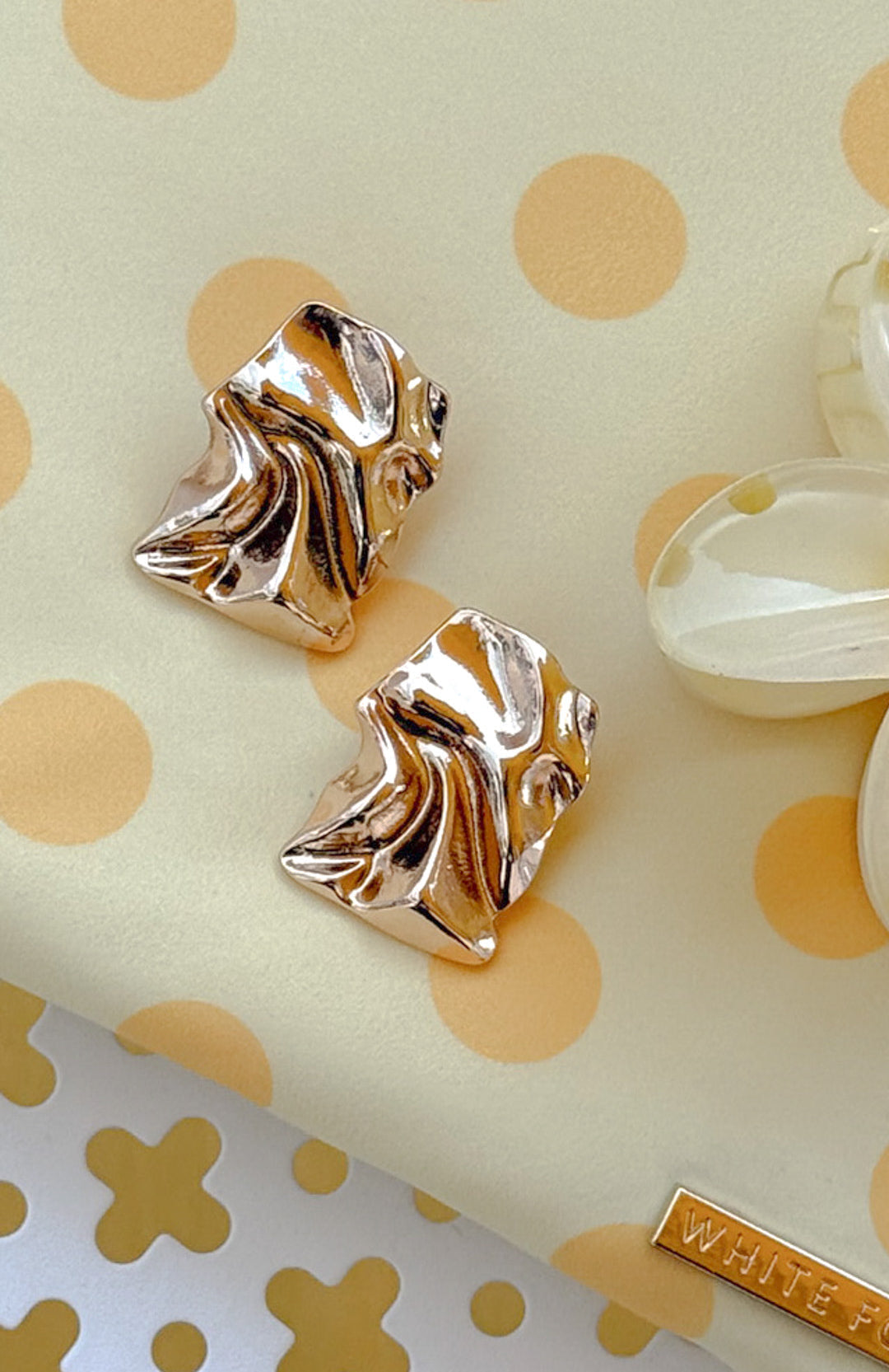 Wisteria Earrings Gold