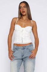 Join The Team Bustier White