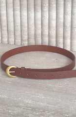 Titan Belt Burnt Caramel/Vintage Gold