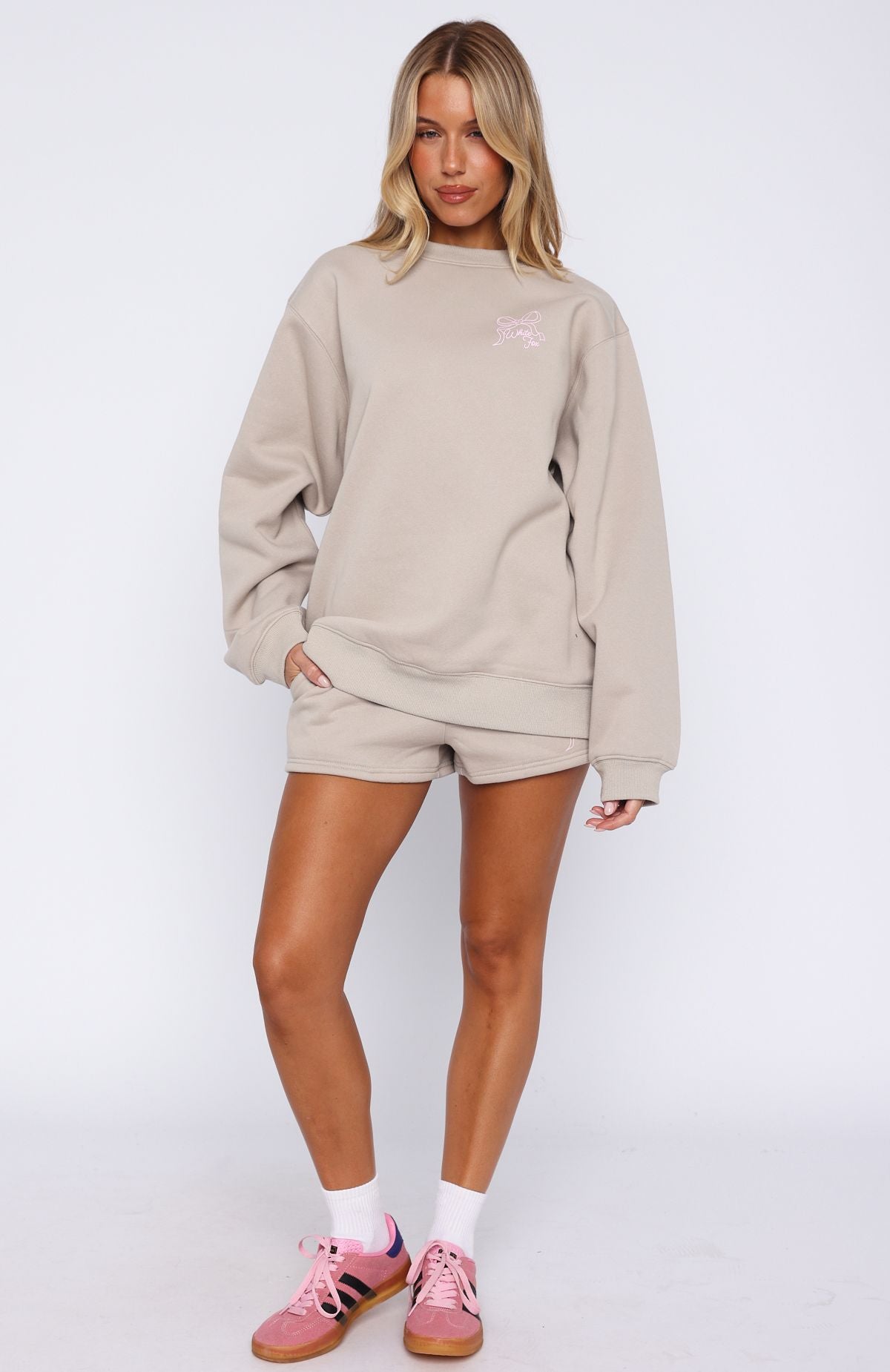 Love You Forever Lounge Shorts Moon